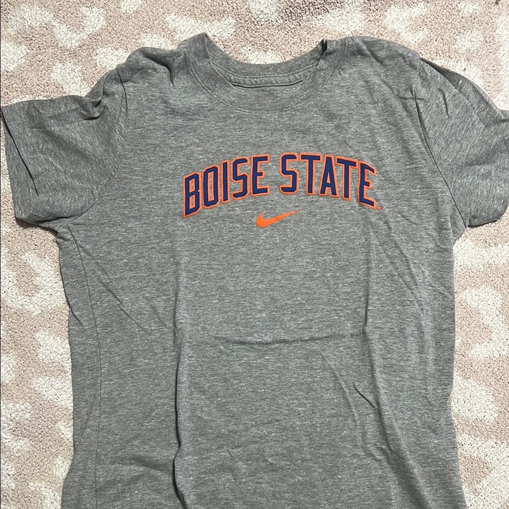 Gray Boise State Nike T-Shirt